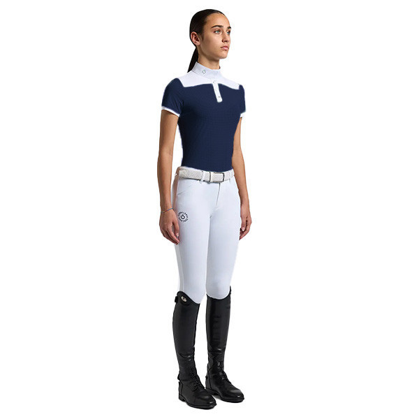 CAVALLERIA TOSCANA 女童用比賽衫 (深藍色/10/14) 