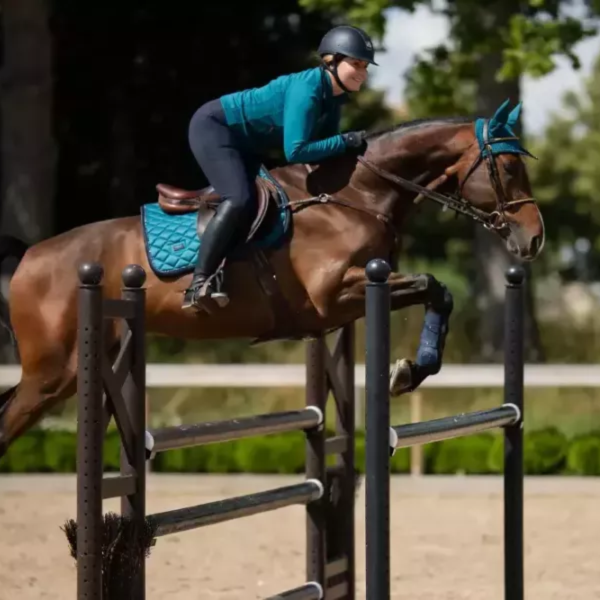 EQUESTRIAN STOCKHOLM 馬用耳罩 (極光藍/FULL) 