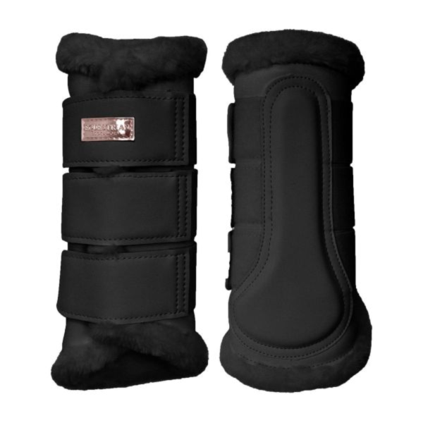 EQUESTRIAN STOCKHOLM 護具 (前後腳/2對入/黑色/L) 