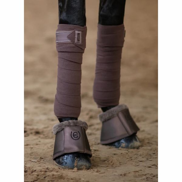 EQUESTRIAN STOCKHOLM 馬用繃帶 (極光藍/棕紫色) 