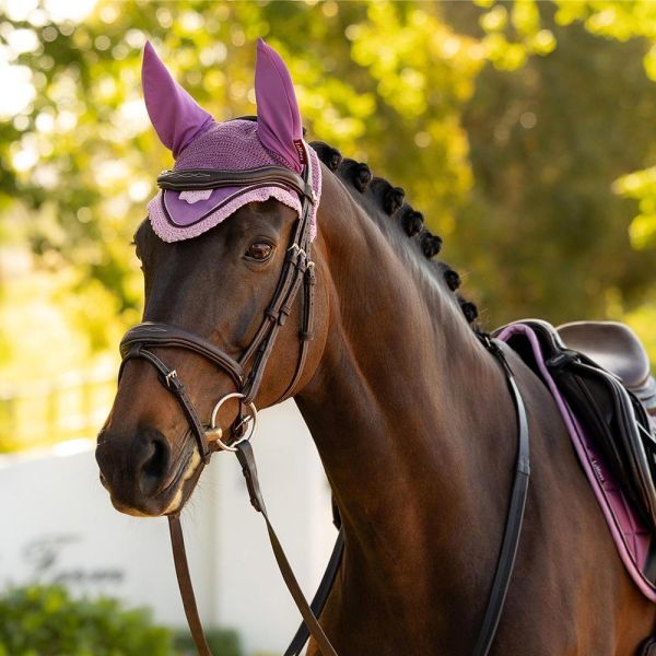LeMieux 綜合障礙汗墊+耳罩套組 (藕荷紫/FULL) 