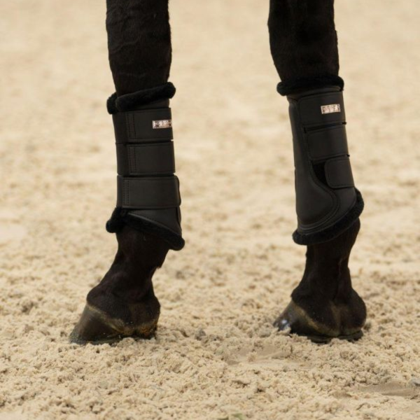 EQUESTRIAN STOCKHOLM 護具 (前後腳/2對入/黑色/L) 