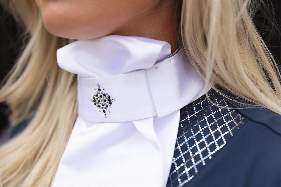 ANKY 馬術領巾 (水晶鑽飾/附水洗網袋) 