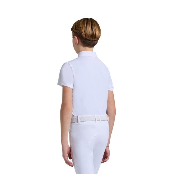 RG 男童用比賽衫(白色/10/短袖) 