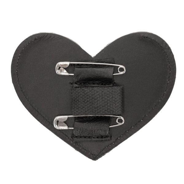 馬用號碼牌 (心型/粉色/銀色) 