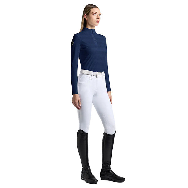 CAVALLERIA TOSCANA 女用訓練衫 (長袖/透氣) 