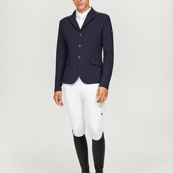 TOMMY HILFIGER 比賽用白色領帶 (拉鍊式) 