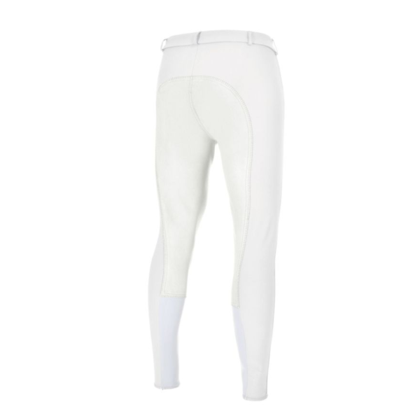 PIKEUR 男用馬褲 (全皮/白色) 