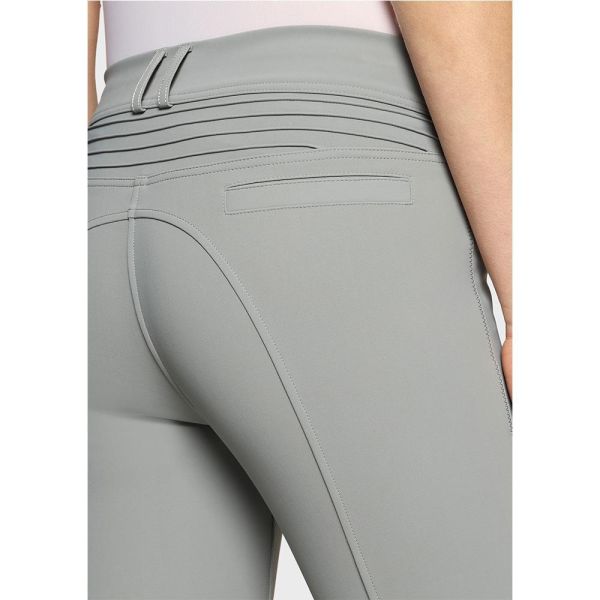 SAMSHIELD 女用馬褲 (止滑全皮/高腰/灰色) 