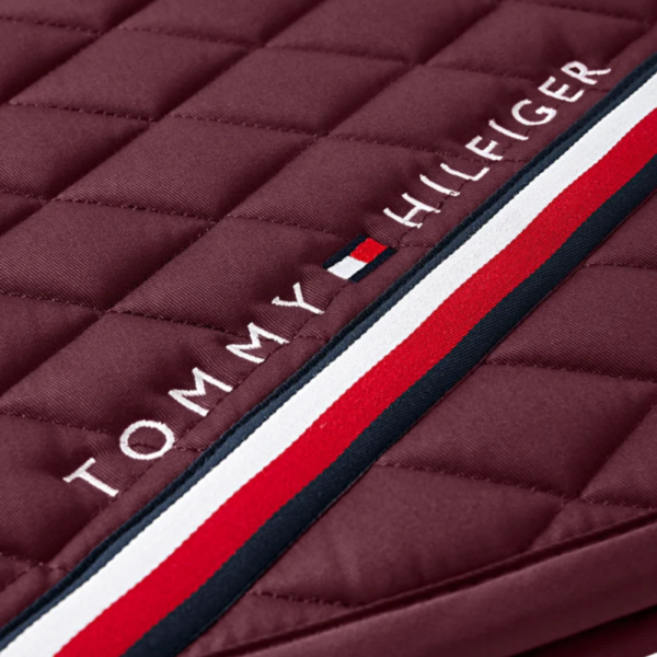 TOMMY HILFIGER 障礙汗墊 (深酒紅/FULL) 