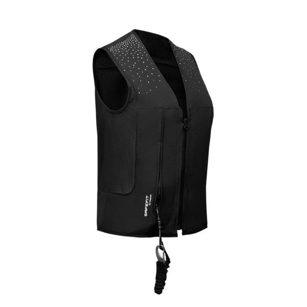 SEAVER SAFEFIT 充氣式防護背心 (鑽飾/黑色) 