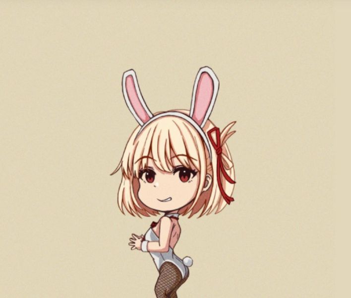 可愛兔女郎陪你過暖冬 