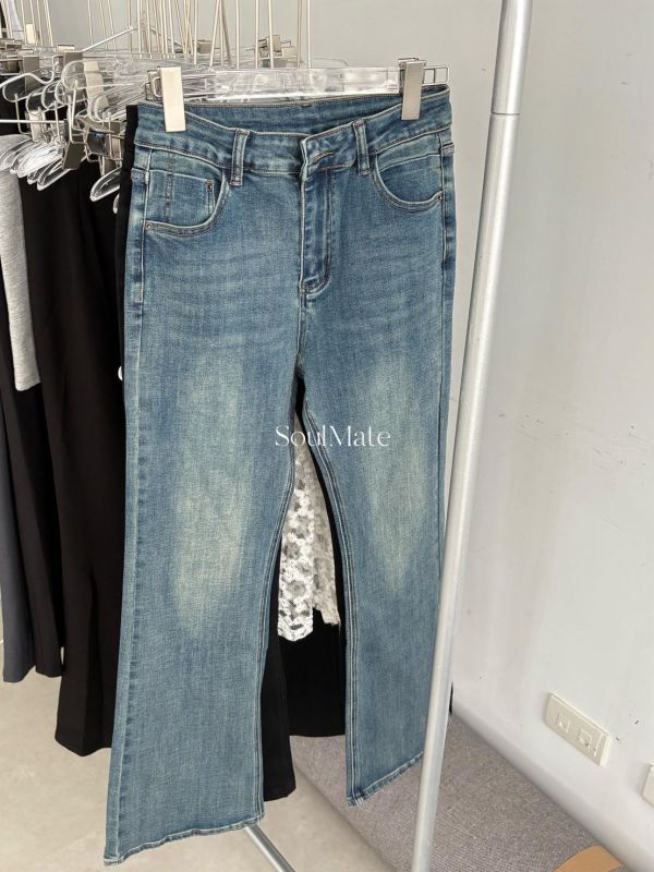 AP08 超~~彈力舒服微喇牛仔褲(S-XL) 