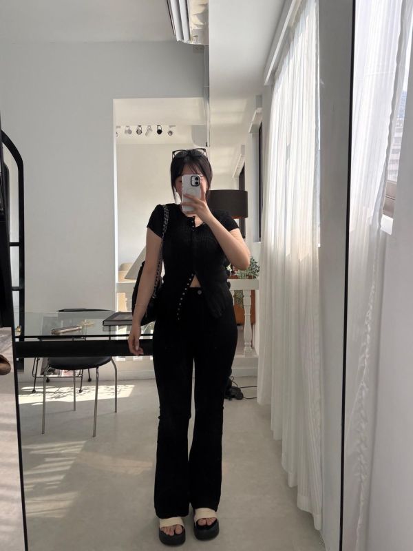 AP08 超~~彈力舒服微喇牛仔褲(S-XL) 