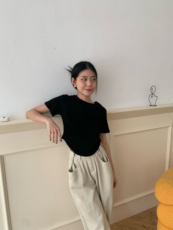 A06必buy!腰瘦設計素踢(4colors) 