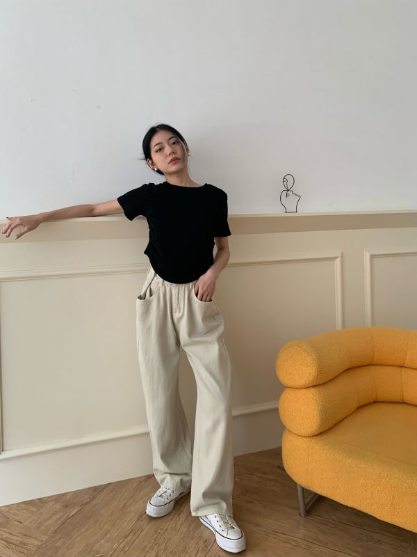 A06必buy!腰瘦設計素踢(4colors) 