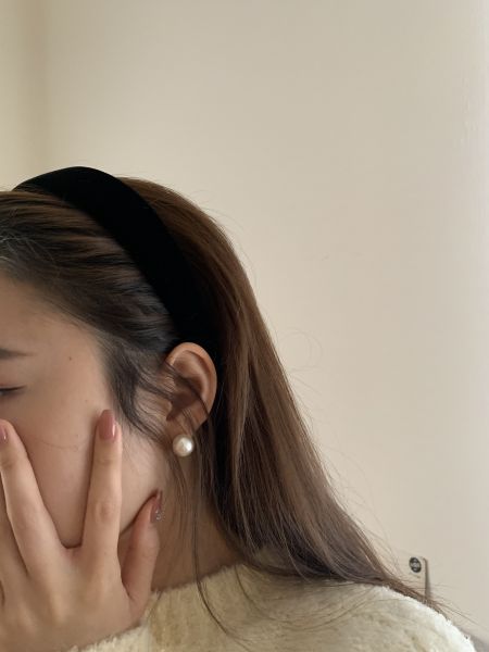 Jennieの珍珠耳環 