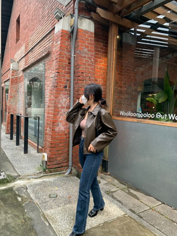 方頭彈力瘦瘦靴 