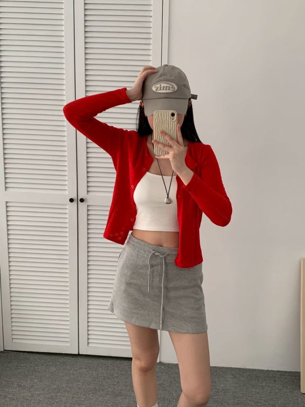 MA08 美式舒服棉短裙(M-XL) 