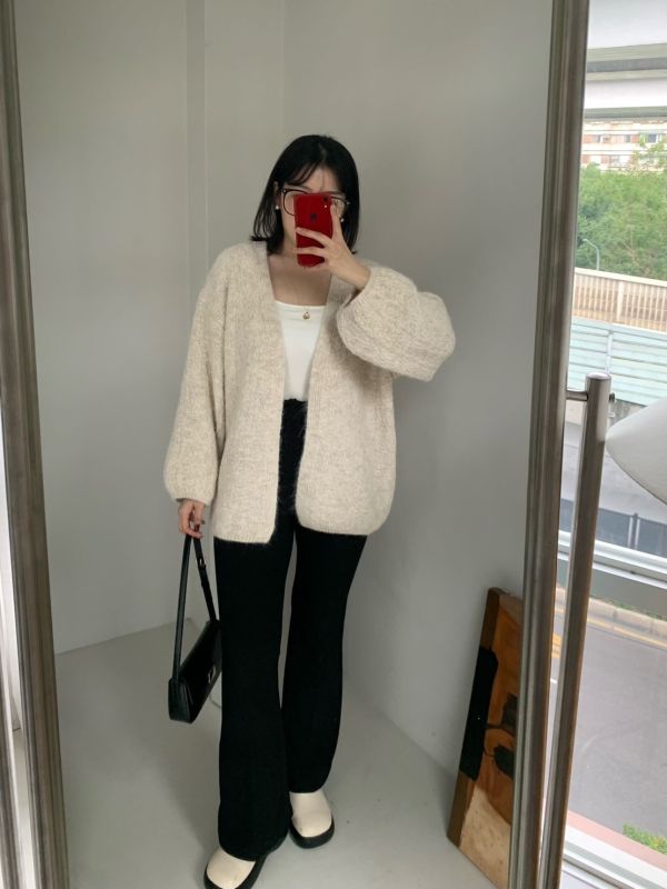 N13 瘦不拉嘰喇叭褲(Freesize) 