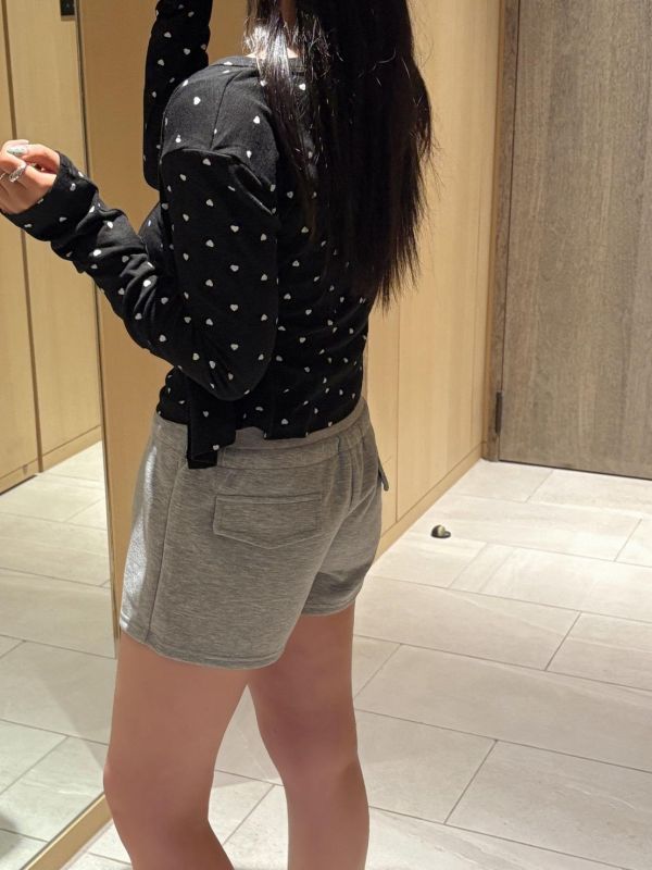 26M202 美式復古棉質短褲 