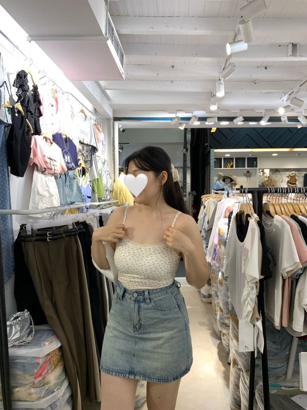 M44 復古刷色牛仔短裙 