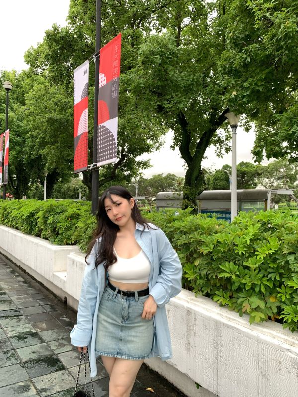 M44 復古刷色牛仔短裙 