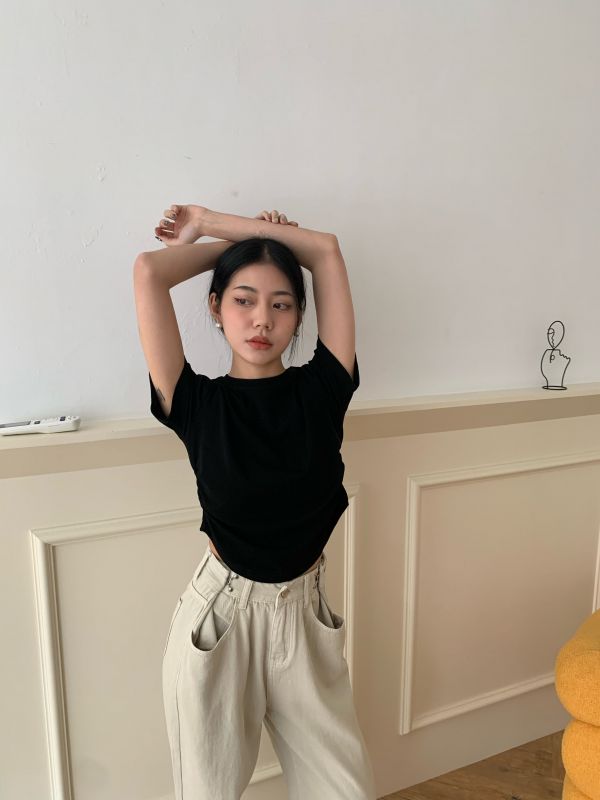 A06必buy!腰瘦設計素踢(4colors) 