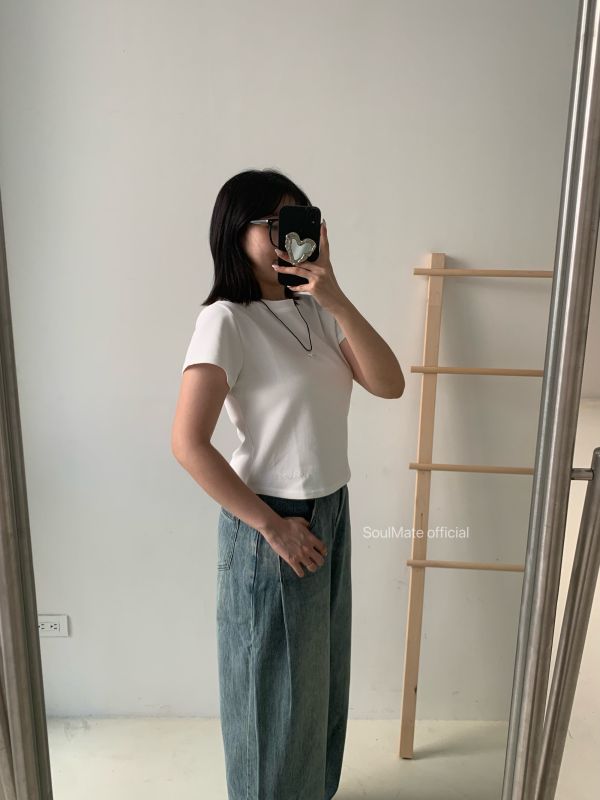 ST08 專治腿粗牛仔寬褲 