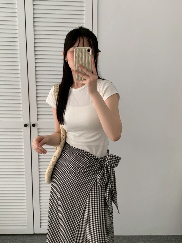 MA04 Bare tee(2colors) 