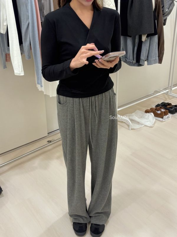 一穿就會愛上的糯米褲(2colors) 