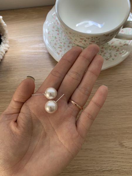 Jennieの珍珠耳環 