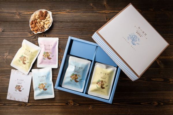 【嗑閒中禮盒】新年款隨手包12包 新鮮,低溫,健康,無添加.堅果,隨手包,送禮