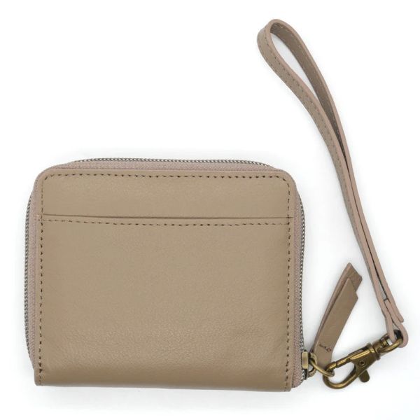 刺繡達洋牛皮短夾 