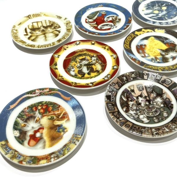 美濃燒年度盤小皿典藏組 