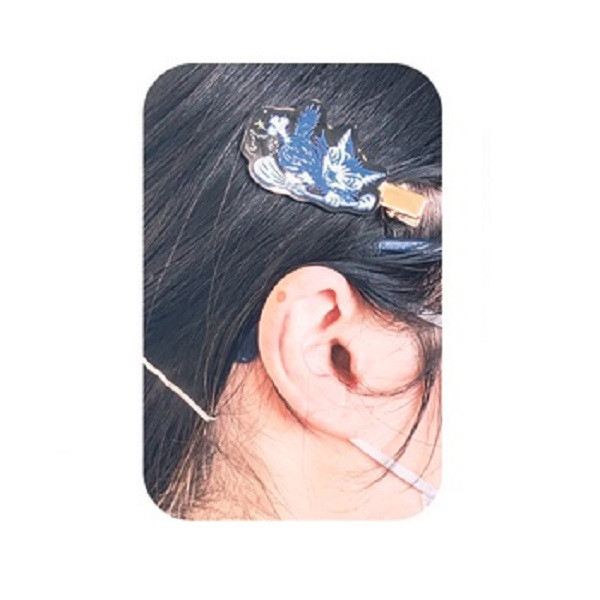 髮夾2件組-天使惡魔 