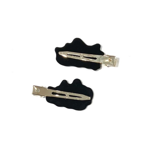 髮夾2件組-天使惡魔 