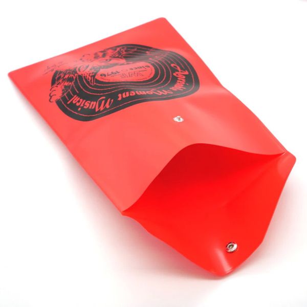 A5扁平收納夾-唱片-紅 