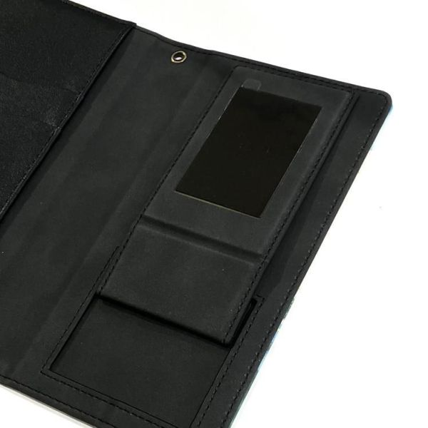 手帳型手機套-滿月夜 