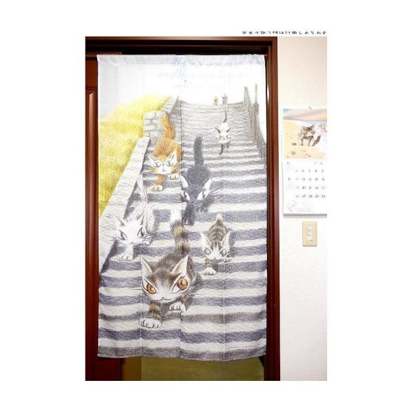 彩繪門簾-新的一天 