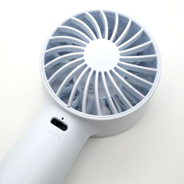 強風迷你手持風扇-藍 