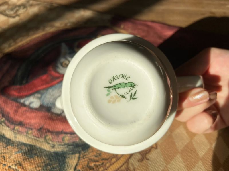 草本花樣單人茶壼 