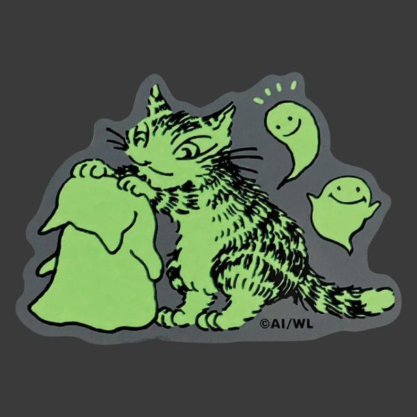 蓄光貼紙-幽靈 