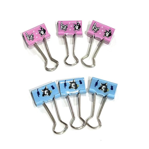 鐵夾子6入組-藍色的街 