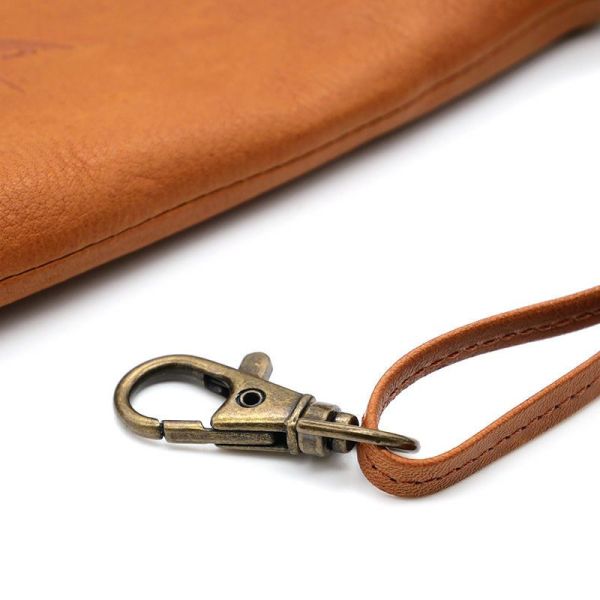 超柔皮收納包-棕 