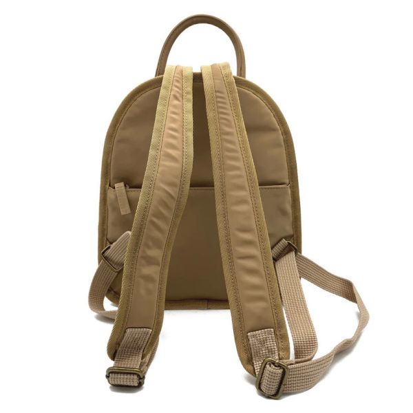 皇冠迷你後背包-棕色 