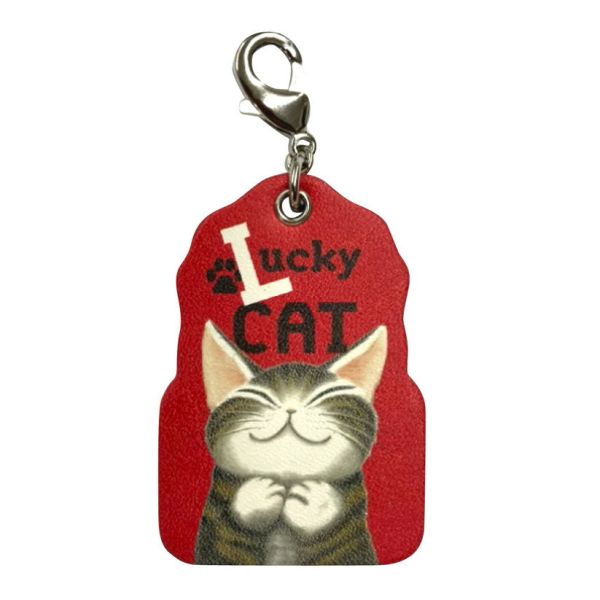 拉鍊扣/吊飾-好運貓 