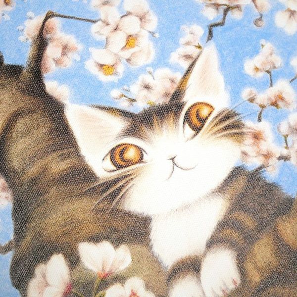 帆布畫-櫻色風 