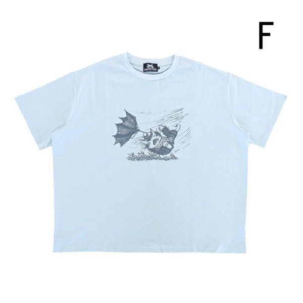 寬鬆T恤-雨傘開花了-F 