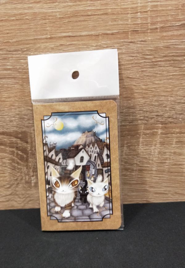 彩色便箋紙-貓會議 